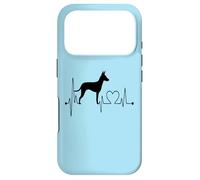 Manchester Terrier Heartbeat EKG Funny Dog Owner Lover Case for iPhone 17 Pro