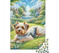 Manchester Terrier Jigsaw Puzzles Puzzle for Adults Kids. 1000 Pieces Whimsical Challenge Toy Educational Games Home Decoration for Educational Games Gifts 1000pcs (75x50cm)