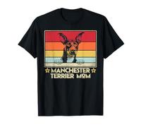 Manchester Terrier Mom Classic Retro Vintage Style T-Shirt