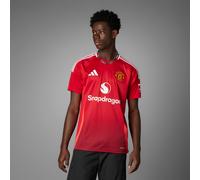 adidas Manchester United FC 2024/25 Home Shirt - Mufc Red - Mens XS