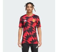 Adidas Manchester United 25/26 Pre Match Short Sleeve T-shirt Red S Men