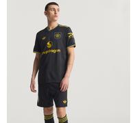 Adidas Manchester United 25/26 Authentic Third Short Sleeve T-shirt Black XS Men