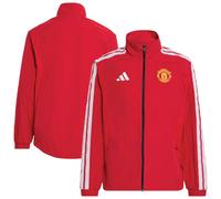 Adidas Manchester United Home Anthem Tracksuit Jacket Red 13-14 Years Kids