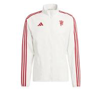 Manchester United adidas European Anthem Jacket - White