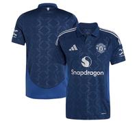 Adidas Manchester United Away Mens Short Sleeve Jersey 2024/2025 Colour: Indigo, Size: XXL