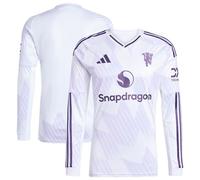 Manchester United adidas Football Away Shirt Jersey Men's 2025-26 White