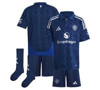 Adidas Manchester United 24/25 Away Junior Set Blue 24 Months-3 Years Boys,Girls