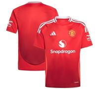 Manchester United adidas Football Home Shirt Jersey Youth 2024 Red