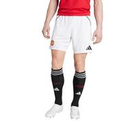 Adidas Manchester United Home Mens Short 2025/2026 Size: Medium, Colour: White
