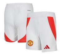 2024-2025 Man Utd Home Shorts (White) - Kids