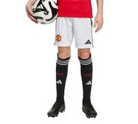 Adidas Manchester United Home Junior Short 2025/2026 Colour: White, Size: 9-10 years