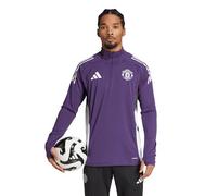 Adidas Manchester United Tiro Competition Mens Training 1/4 Zip Top 2025/2026 Size: Extra Large, Colour: Purple