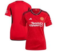 Manchester United adidas Home Shirt 2023-24 - Womens