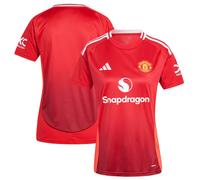 Manchester United adidas Football Home Shirt Jersey Women's 2024 Red