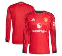 Manchester United adidas Home Shirt 2025-26 - Long Sleeve