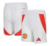 Manchester United adidas Home Shorts 2024-25 - Kids