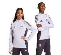 Adidas Manchester United Tiro Competition Junior Training 1/4 Zip 2025/2026 Size: 9-10 years, Colour: Purple