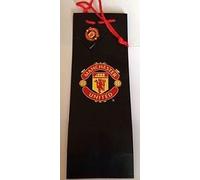 Manchester United Bottle Gift Bag (Black)