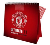 Manchester United Calendar 2025 Desk Easel Flip Calendar Man united Calendar with Free Organisational Stickers