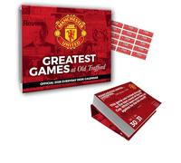 Manchester United Calendar 2026 Desk Block Daily Tear Off Calendar Man United with FREE Organising Stickers Included