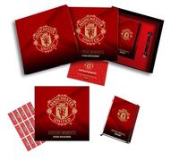 Manchester United Calendar Musical Gift Box Set Keepsake Calendar 2026 Diary Pen Football Present with Organising Stickers