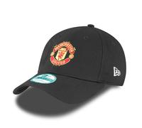 Manchester United Cap Adjustable Curve Brim 9Forty New Era Black