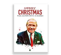 Manchester United Christmas Card | Sir Matt Busby