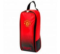 Manchester United Crest Boot Bag,Red & Black,36cm x 20cm x 12cm.