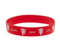 Manchester United Crest Rubber Wristband - Multi-Colour