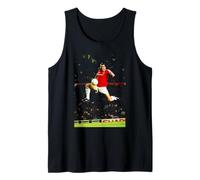 Manchester United Eric Cantona Leap Football World Cup Tank Top