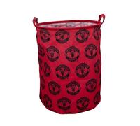 Official Character World Manchester United FC Storage Basket | Iconic Design, Laundry Hamper | Organizer for Kids Bedroom, Playroom | 48cm x 40cm