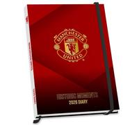 2026 DIARY MANCHESTER UNITED FC WEEK TO VIEW HARDBACK A5 DIARY OFFICIAL PRODUCT