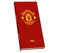 2026 DIARY MANCHESTER UNITED FC WEEK TO VIEW SLIM POCKET DIARY OFFICIAL PRODUCT