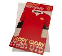 Manchester United FC Birthday Card Retro