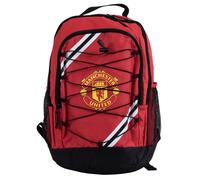 Manchester United FC Core Stripe BackpackOne Size Red/Yellow/Black TA12205