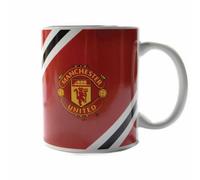 Manchester United Fc Core Stripe Mug Red/black/white (One Size)