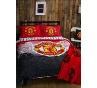 Manchester United FC Double Duvet Cover & Pillowcase Set 200cm x 200cm 73350