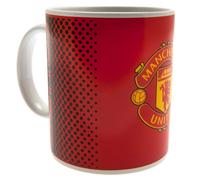 Manchester United FC Fade 325ml Mug Red/Black/Yellow One Size