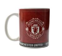 Manchester United FC Identity 325ml MugOne Size Red/White BS4536