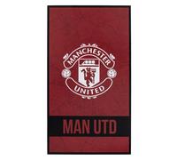 Manchester United FC Identity Crest Beach TowelOne Size Red/White/Black TA12308