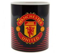 Manchester United Fc Man Utd Black Ceramic Collectors Gift Coffee Tea Mug LN