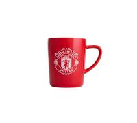 Melitta Porcelain Red Mug with Manchester United Crest Logo in a Gift Box
