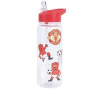 Manchester United Fc Mascot Water Bottle Red/white (One Size)