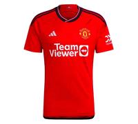 Adidas Manchester United Home Mens Short Sleeve Jersey 2023/2024 Colour: Red, Size: XXL