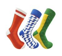 Manchester United FC Mens SicSock Retro Socks (Pack of 3) RD3816