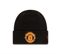 Manchester United FC New Era Core Cuff Beanie Hat | Black