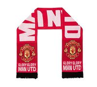 Manchester United FC Official Football Gift Glory Glory Man Utd Scarf
