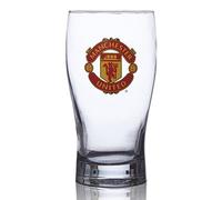Manchester United FC Pint Glass - Great for all Soccer Fans! - 100% Licensed Product - Collector’s Design - Authentic Imported Beer Glass