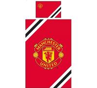 Manchester United FC Core Stripe Single Duvet