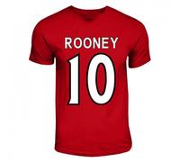 Manchester United FC Women's Wayne Rooney Hero T-Shirt in Red | Size: Medium Manchester United FC Red M